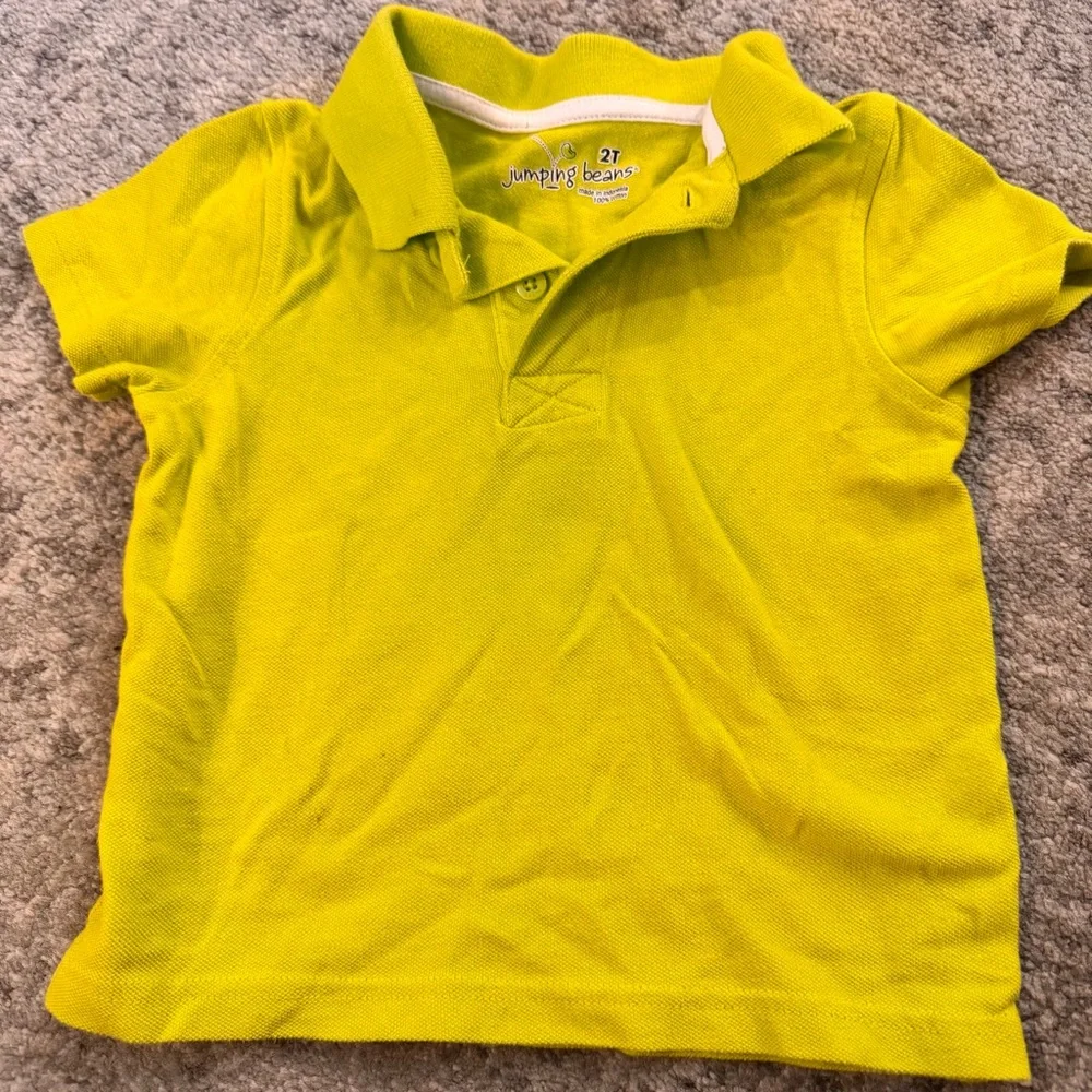 Toddler Short Sleeve lot of Button up & Polo Shirt Set‎ of 6 Printed Tops